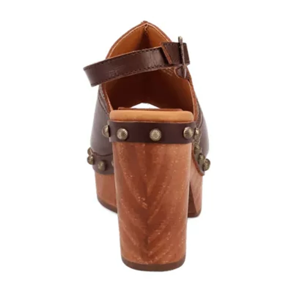 Dingo Womens Clover Heeled Sandals