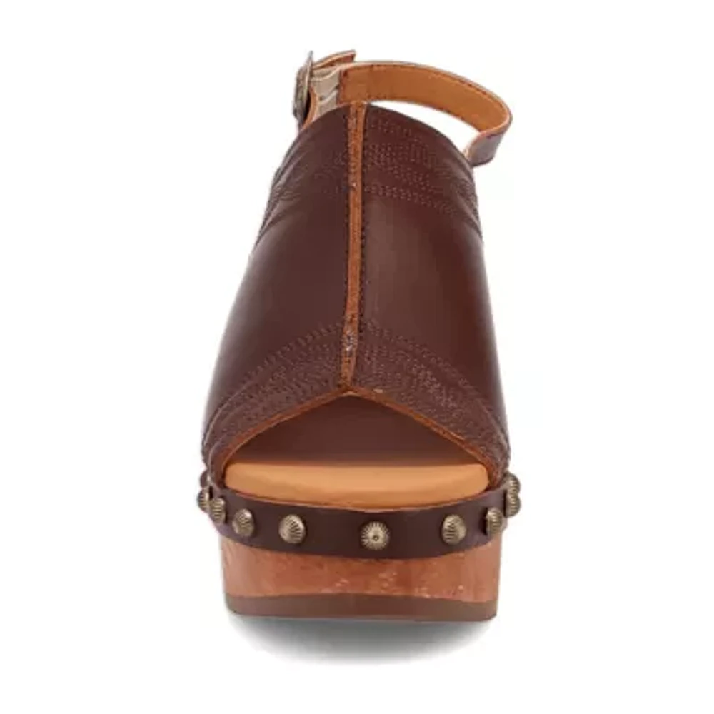 Dingo Womens Clover Heeled Sandals