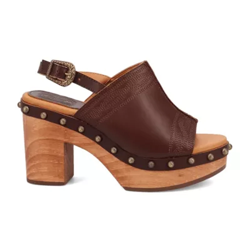 Dingo Womens Clover Heeled Sandals