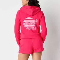Juicy By Couture Juniors Womens Long Sleeve Zipper Hoodie