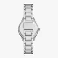 Geneva Womens Crystal Accent Silver Tone Bracelet Watch Fmdjm255