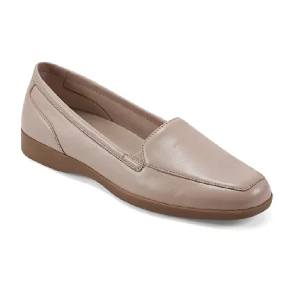 Easy Spirit Devitt Womens Moc Closed Toe Loafers-Wide Width