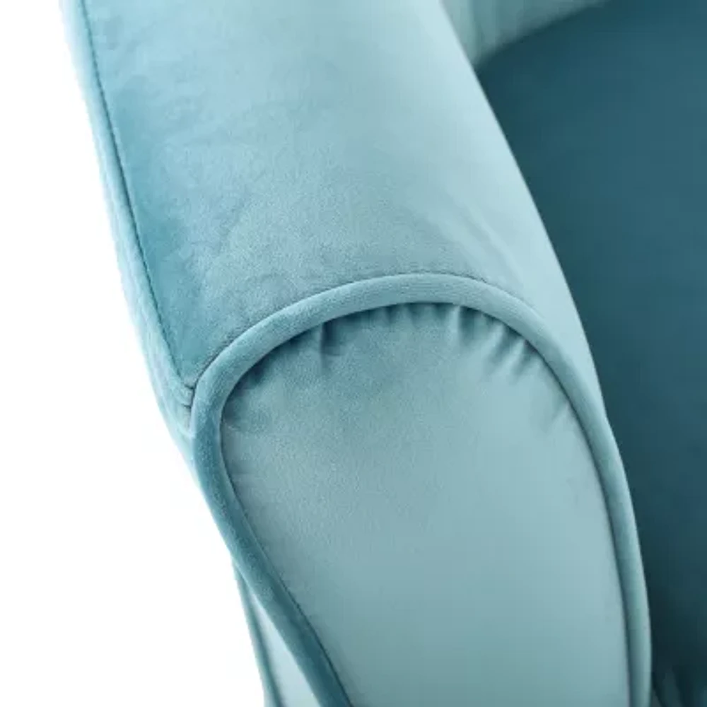 Cecilia Swivel Upholstered Club Chair