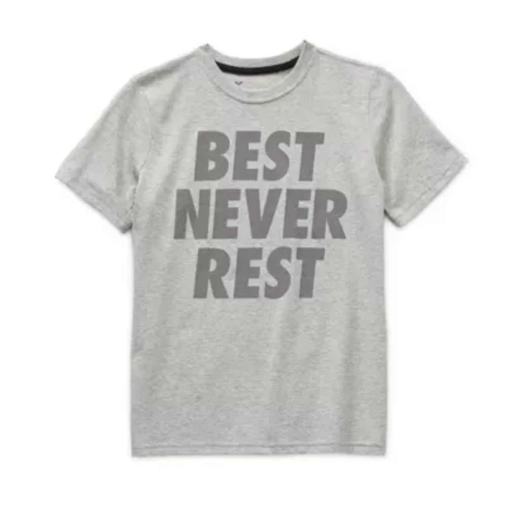 Xersion Little & Big Boys Crew Neck Short Sleeve Graphic T-Shirt