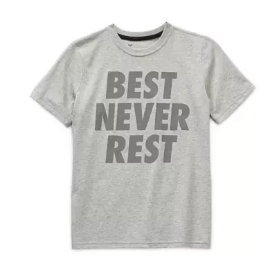 Xersion Little & Big Boys Crew Neck Short Sleeve Graphic T-Shirt