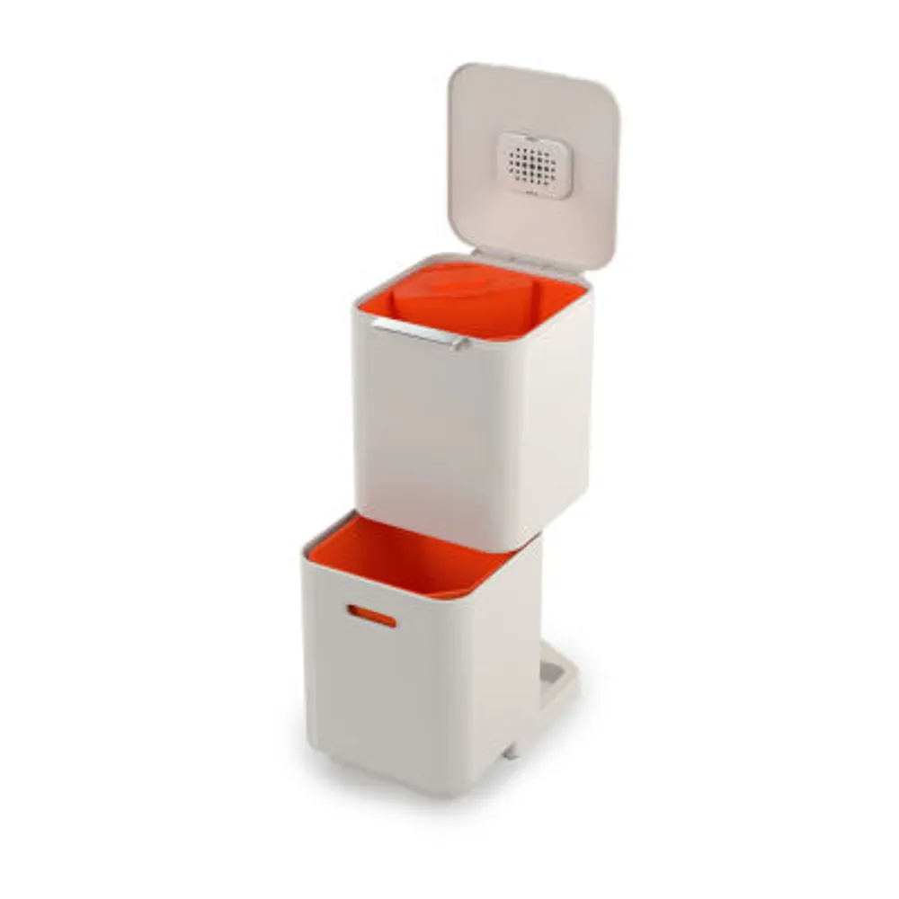 Joseph Joseph Totem Compact 40-Litre Waste And Recycling Bins Trash Can