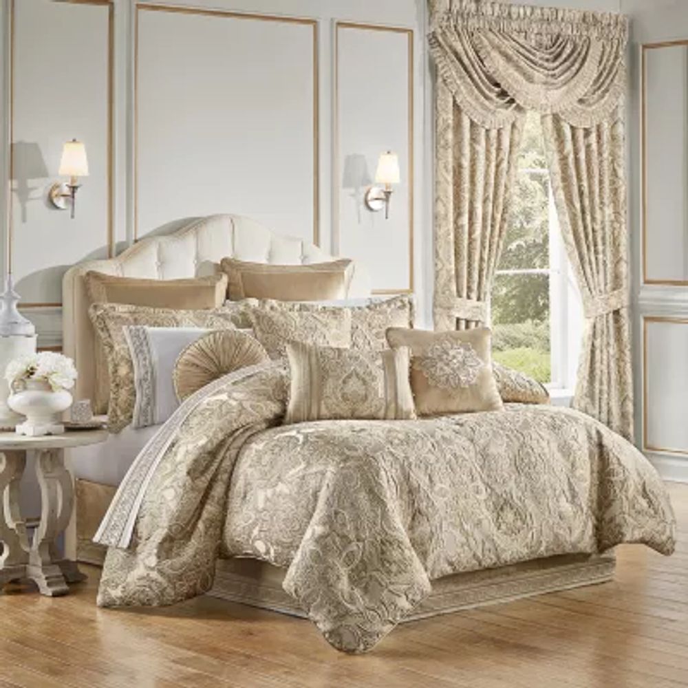 Queen Street Sandy 4-pc. Jacquard Extra Weight Comforter Set