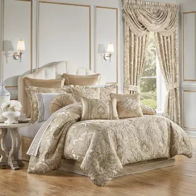 Queen Street Sandy 4-pc. Jacquard Extra Weight Comforter Set