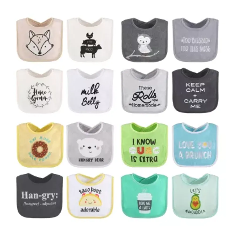 The Peanutshell Unisex 16-pc. Bib