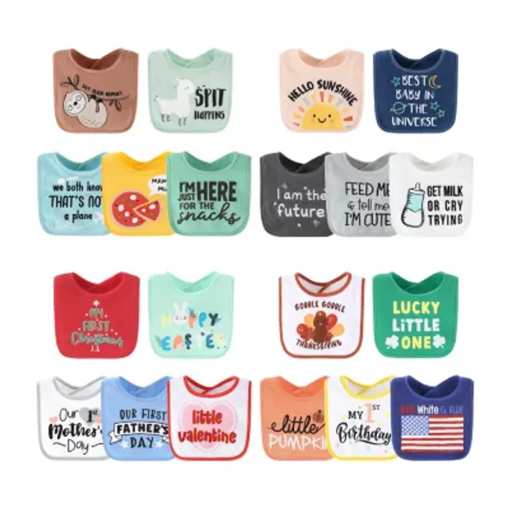 The Peanutshell Unisex 10 Pair Bib