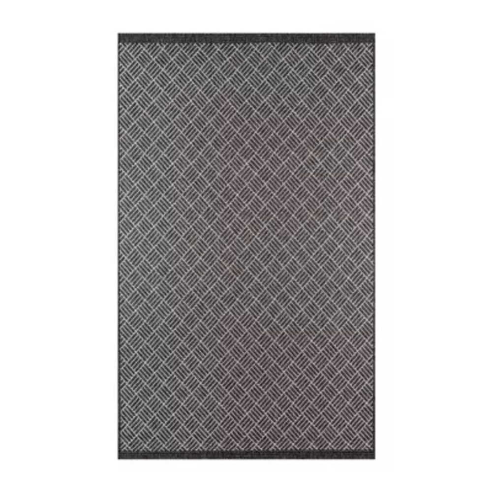 Momeni Como 4 Geometric Indoor Outdoor Rectangular Accent Rug