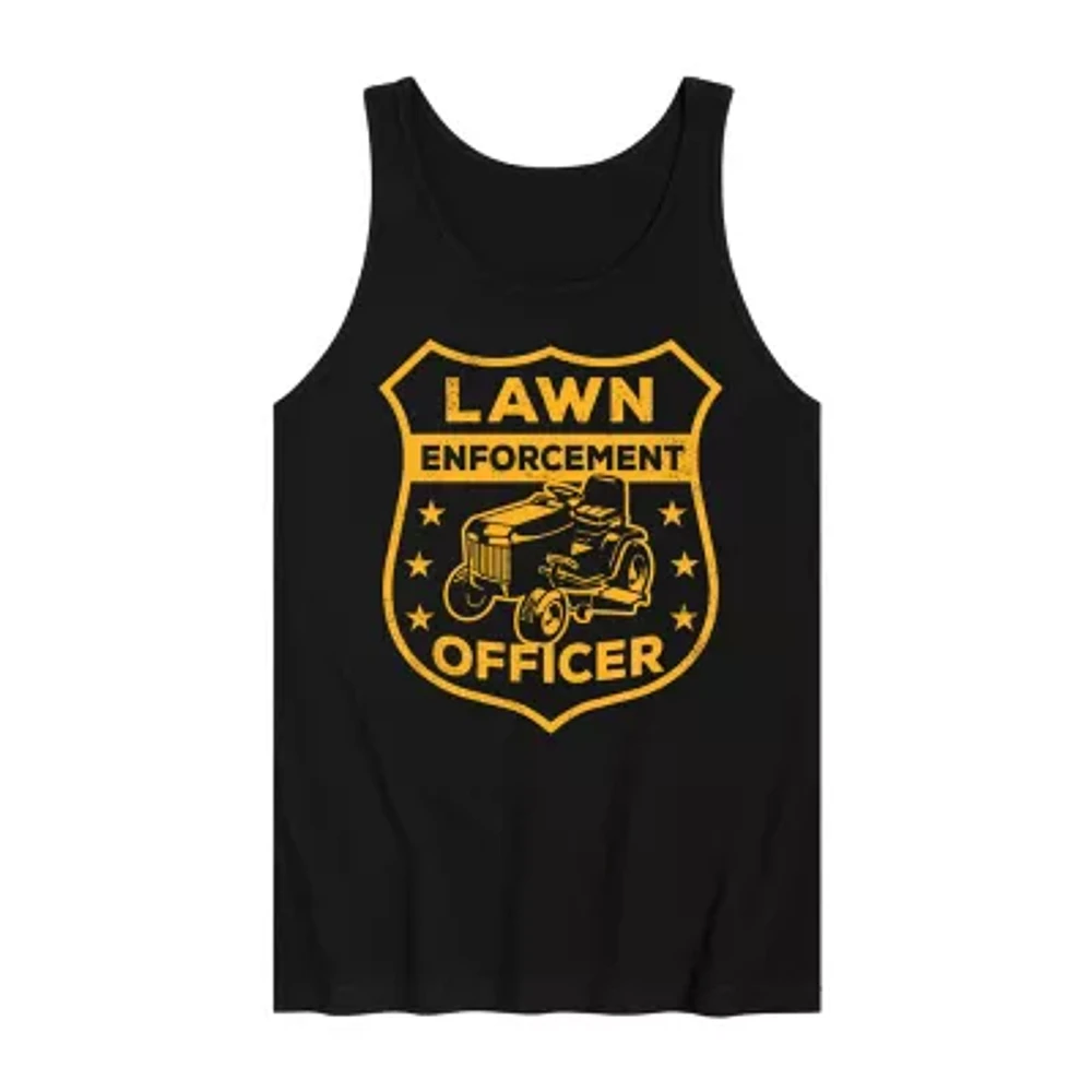 Mens Lawn Enforcement Tank Top