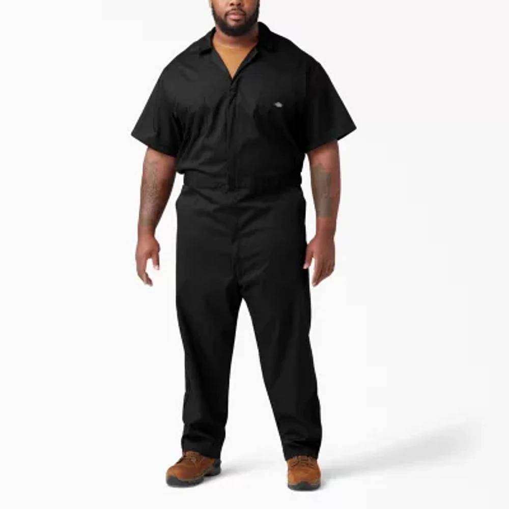 Dickies Flex Mens Stain Resistant Short Sleeve Workwear Coverall