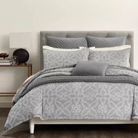 Fieldcrest Luxury Woven 3-pc. Damask + Scroll Duvet Cover Set