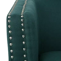 Maya Curved Slope Arm Chair
