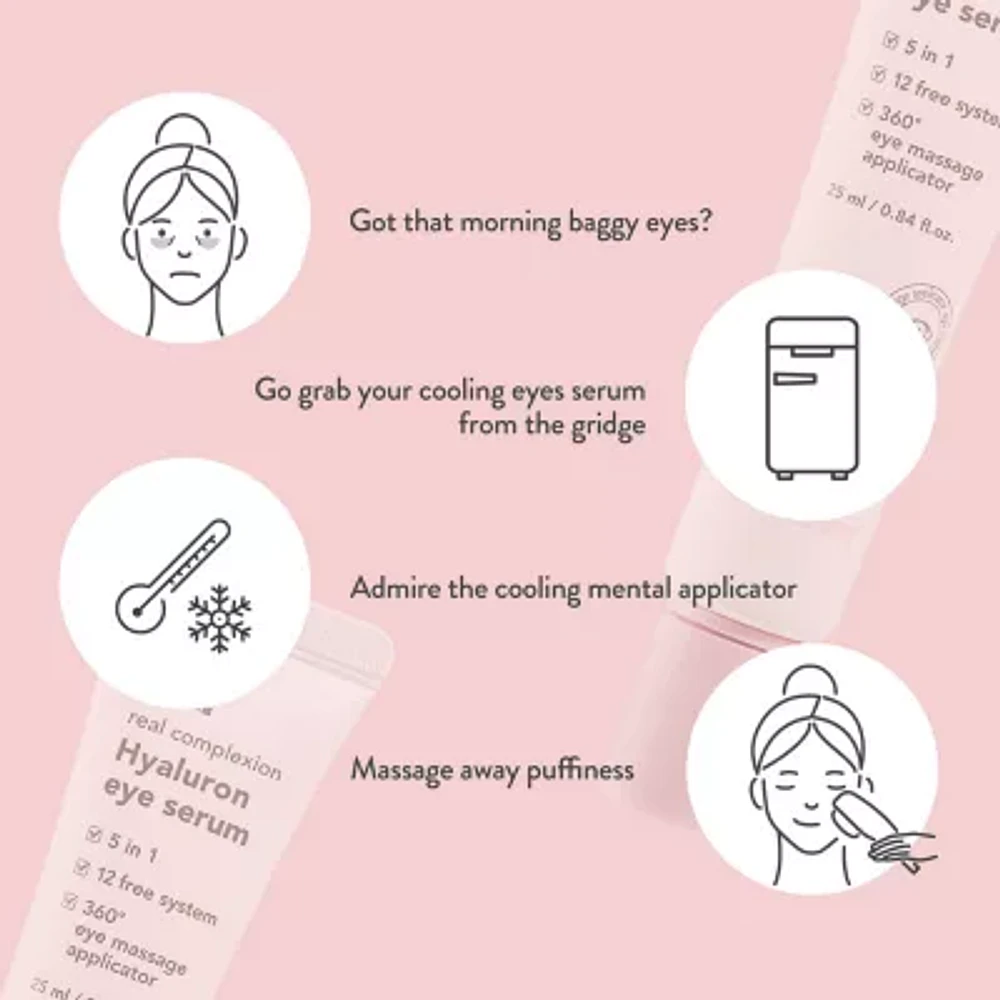 Hanskin Hyaluron Serum Eye Treatment