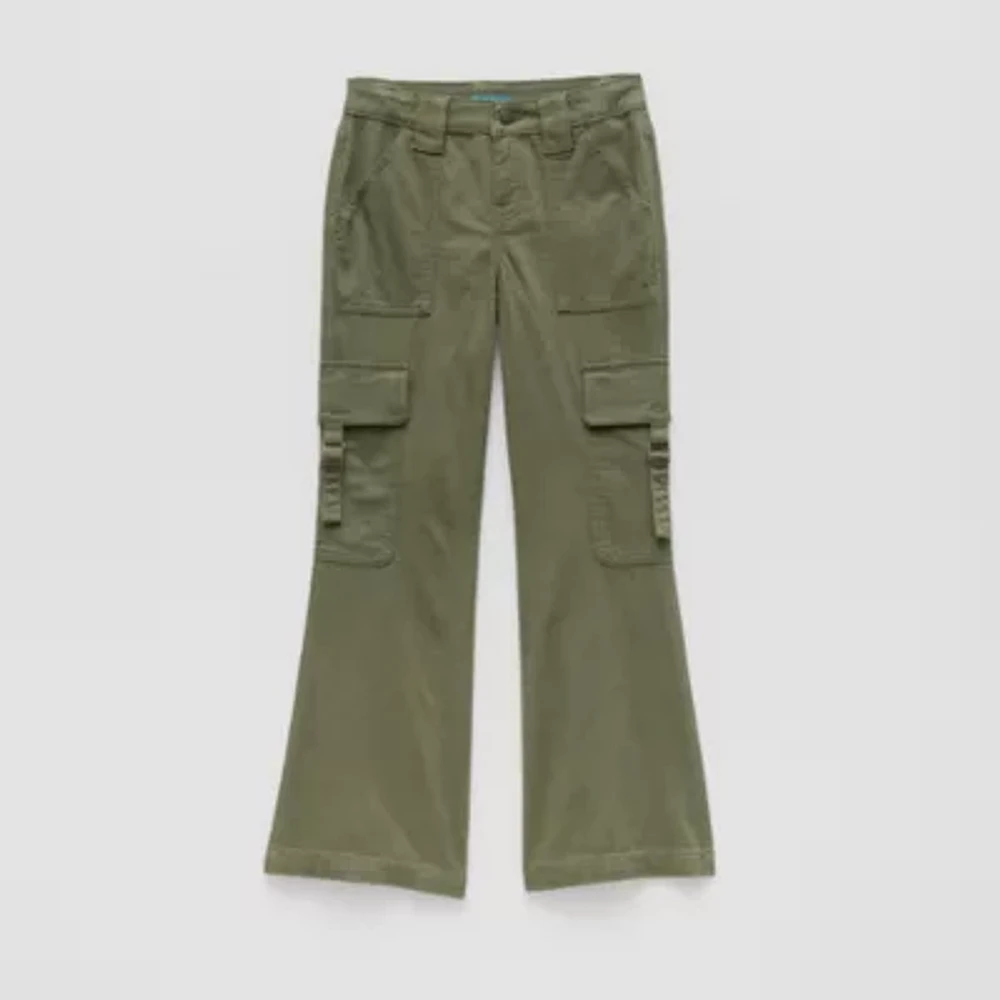Thereabouts Little & Big Kid Girls Flare Cargo Pant