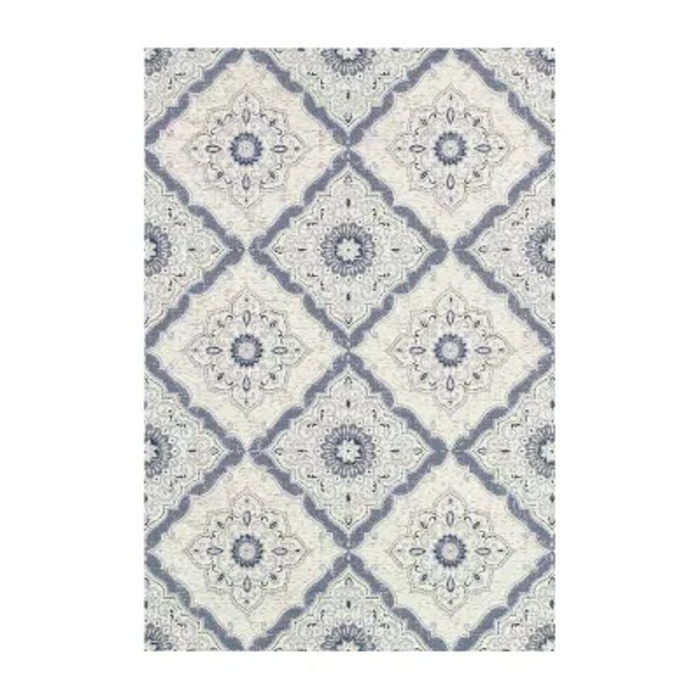 Couristan Brindisi Geometric Indoor Outdoor Rectangular Accent Rug