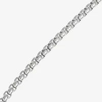 Shaquille O'Neal XLG Mens Stainless Steel 24 Inch Box Chain Necklace