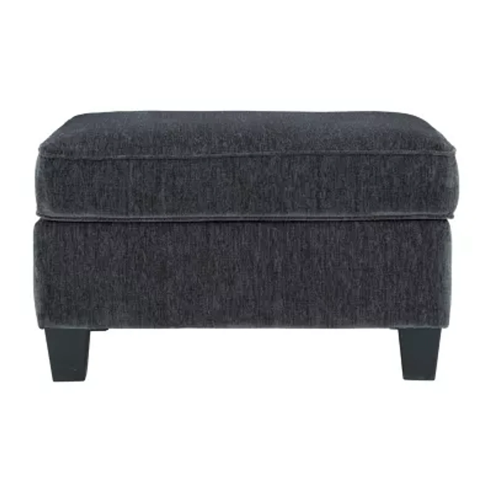 Signature Design by Ashley® Abinger Living Room Collection Upholstered Ottoman