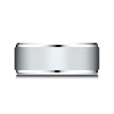 Mens 9mm Cobalt Wedding Band