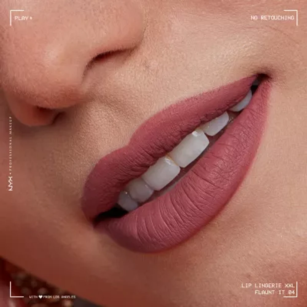 NYX Professional Makeup Lip Lingerie Xxl Matte Liquid Lipstick