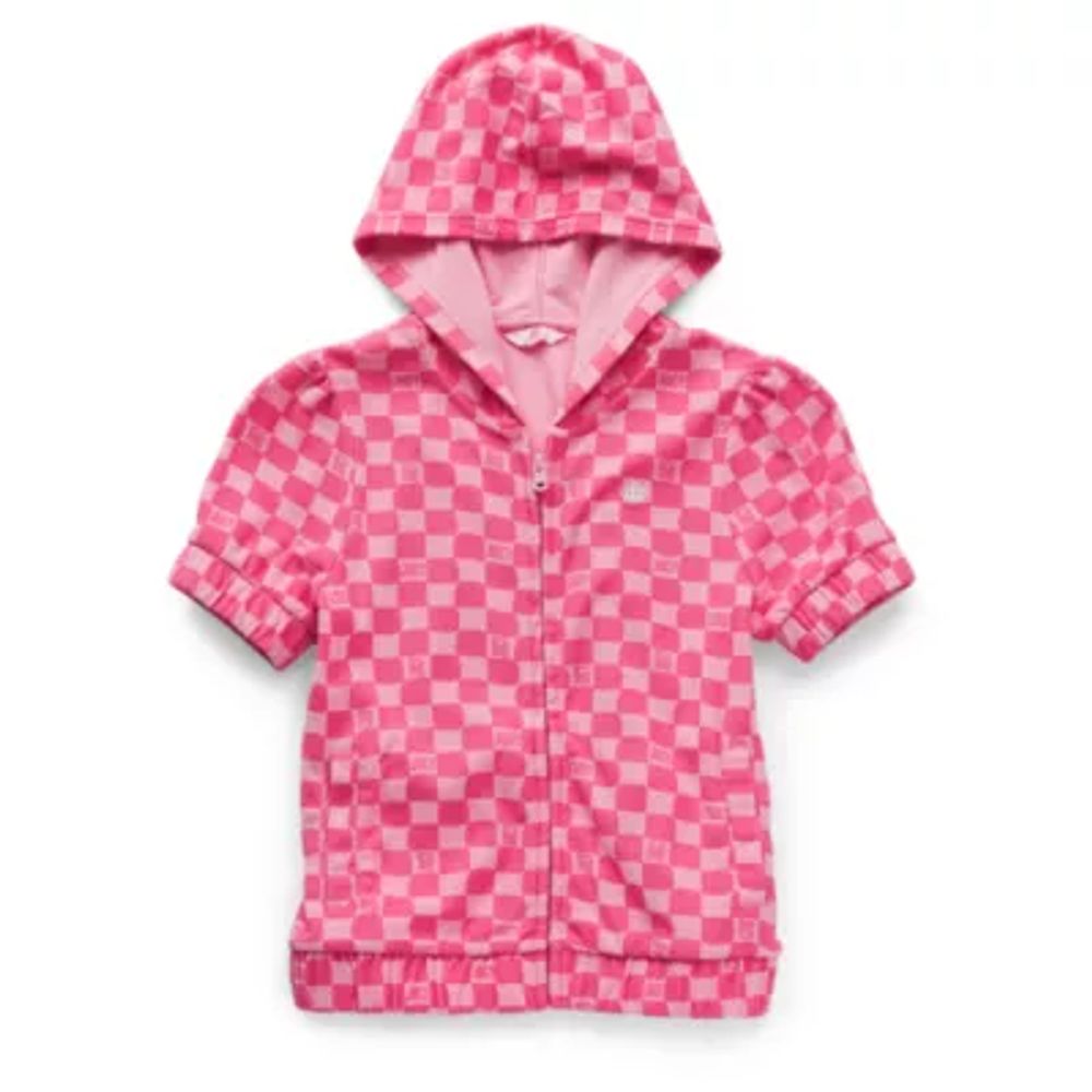 Juicy By Juicy Couture Little & Big Kid Girls Short Sleeve Zipper Hoodie
