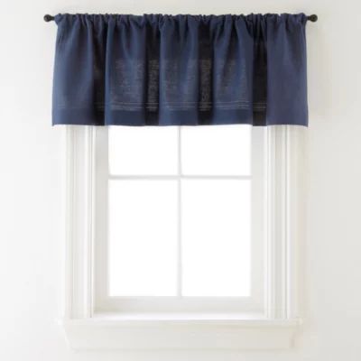 Elrene Home Fashions Rod Pocket Valance