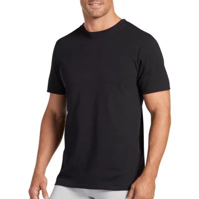 Jockey Classics Mens 3 Pack Short Sleeve Crew Neck T-Shirt