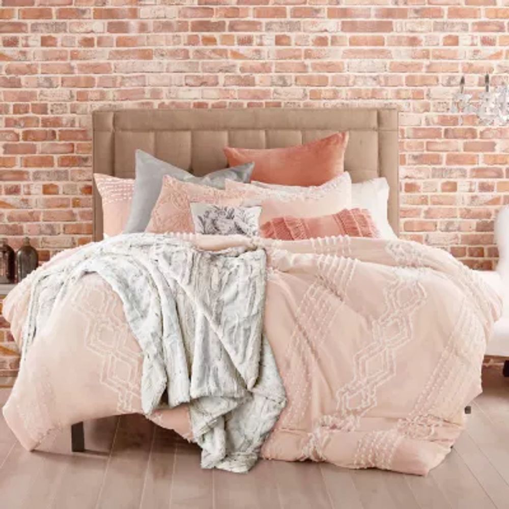 CHF Cut Geo 3-pc. Midweight Comforter Set