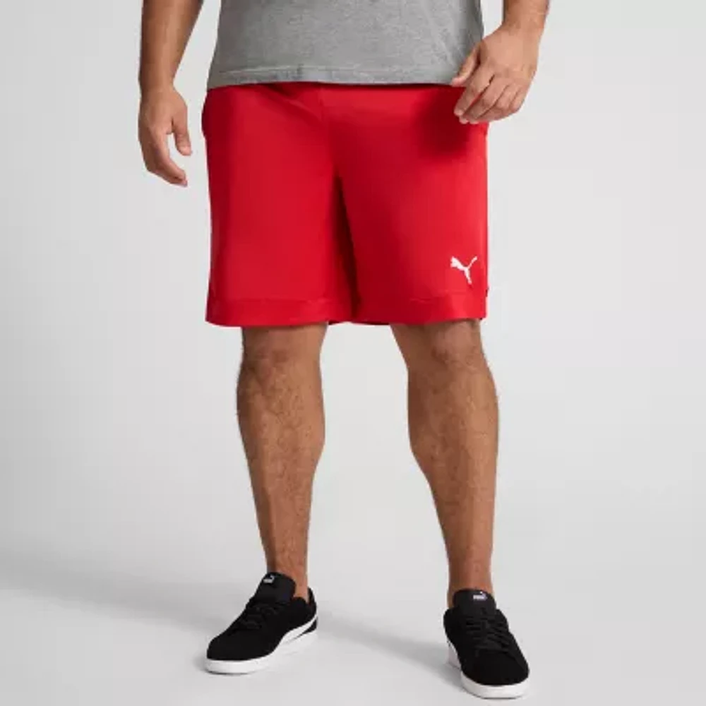 PUMA Mens Big and Tall Mid Rise 10" Basketball Short