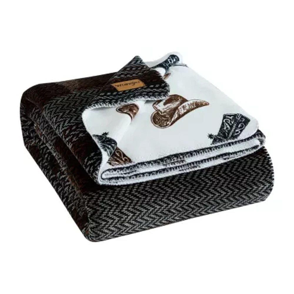 Wrangler Midweight Striped Blanket