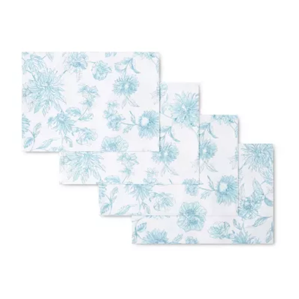 Fiesta Botanical Floral 4-pc. Placemat