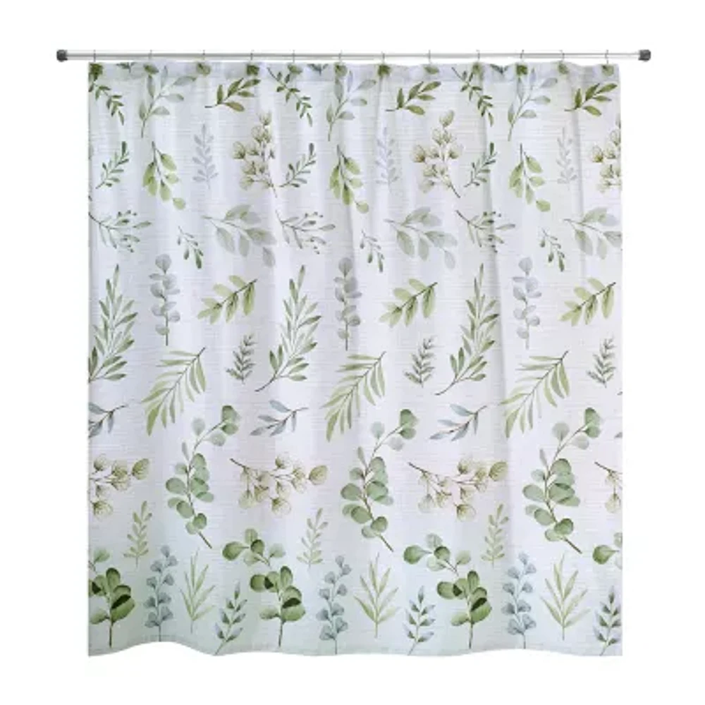 Avanti Ombre Leaves Shower Curtain