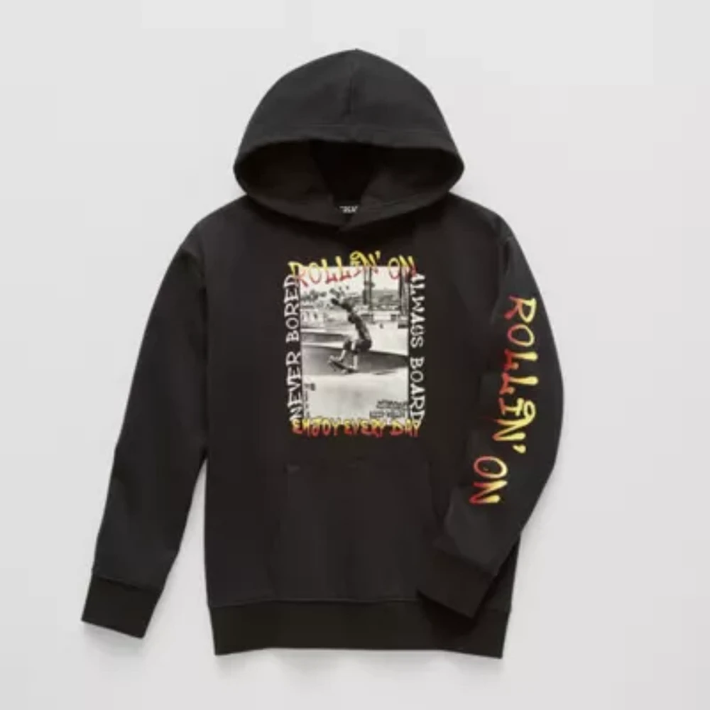 Thereabouts Little & Big Kid Boys Long Sleeve Fleece Hoodie