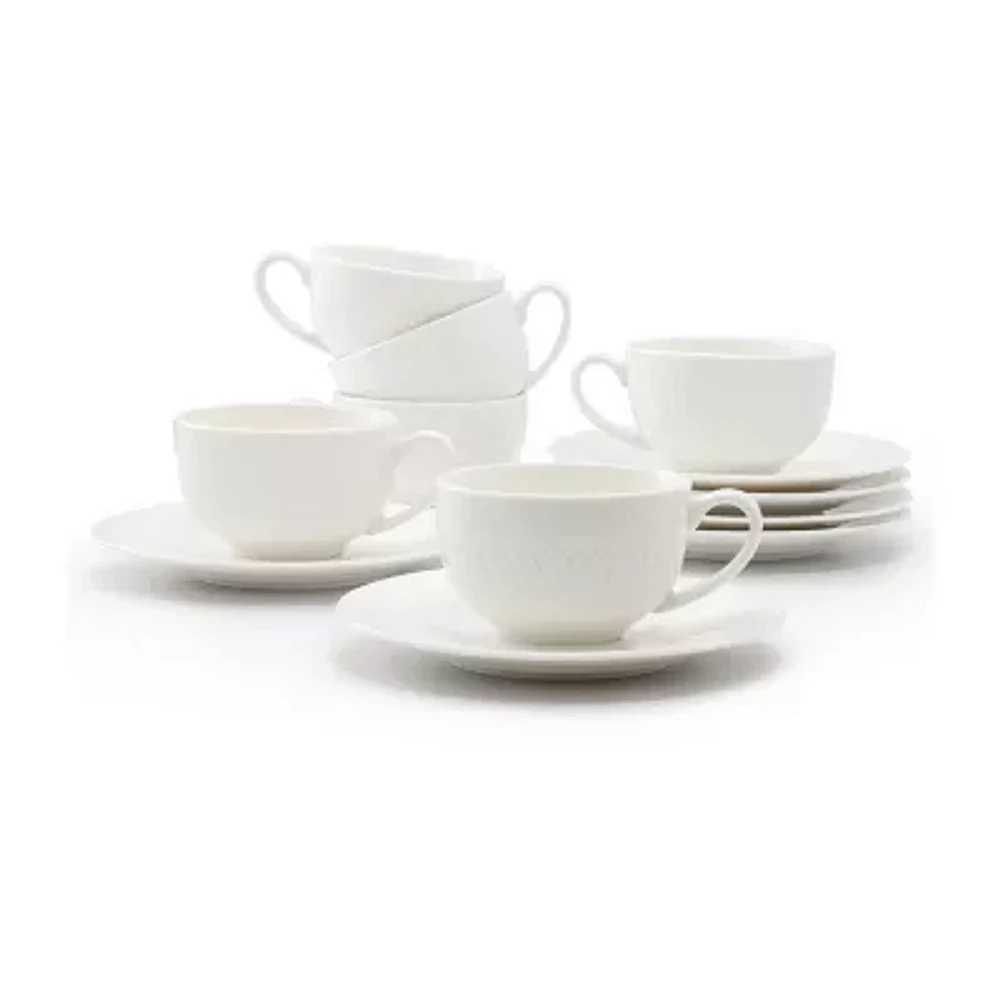 Elama Luna 12 Piece 3 Ounce Espresso Cup