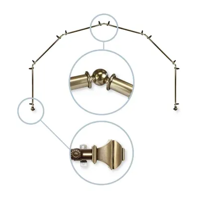 Rod Desyne Marion 6 Sided Bay Window