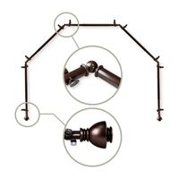 Rod Desyne Alma 5 Sided Bay Window