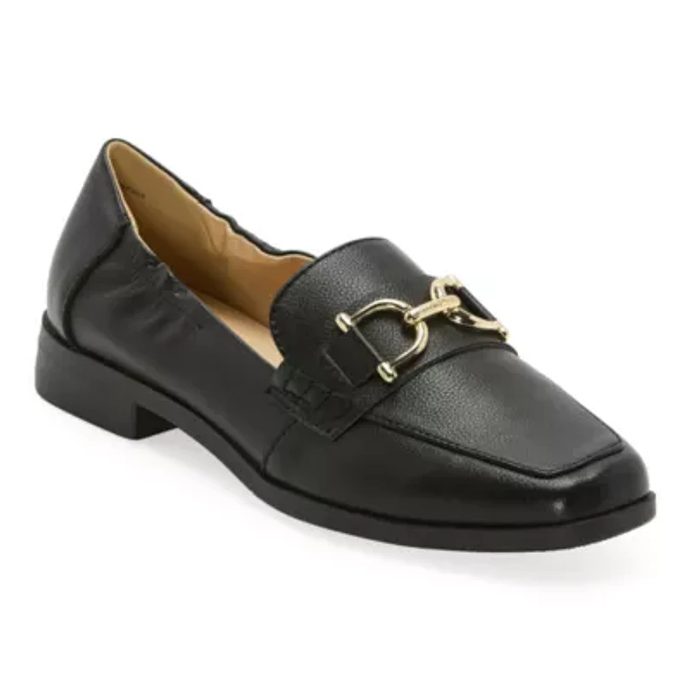 Liz Claiborne Jonell Womens Moc Closed Toe Loafers