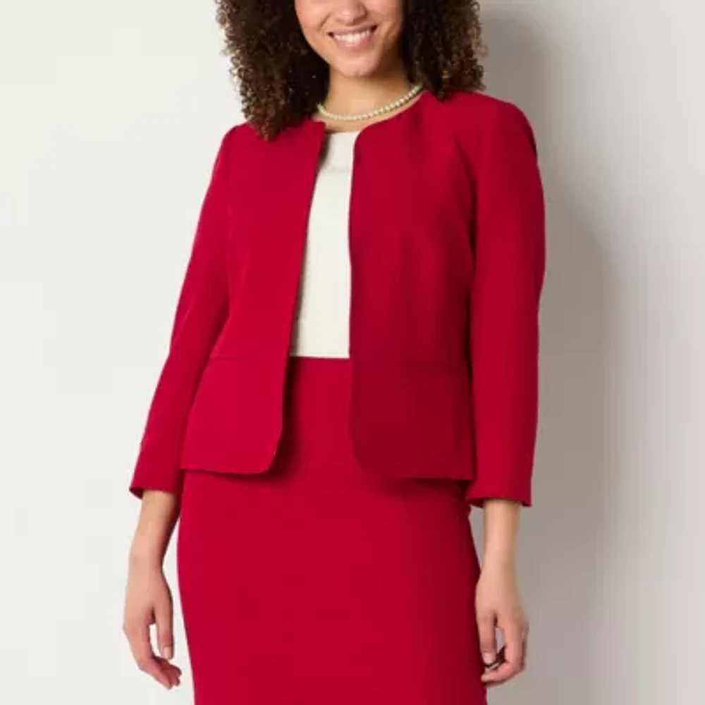 Evan Picone Womens Classic Fit Suit Jacket
