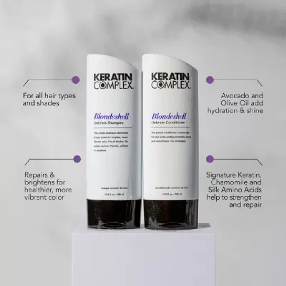 Keratin Complex Blondeshell Debrass Shampoo 13.5 oz.