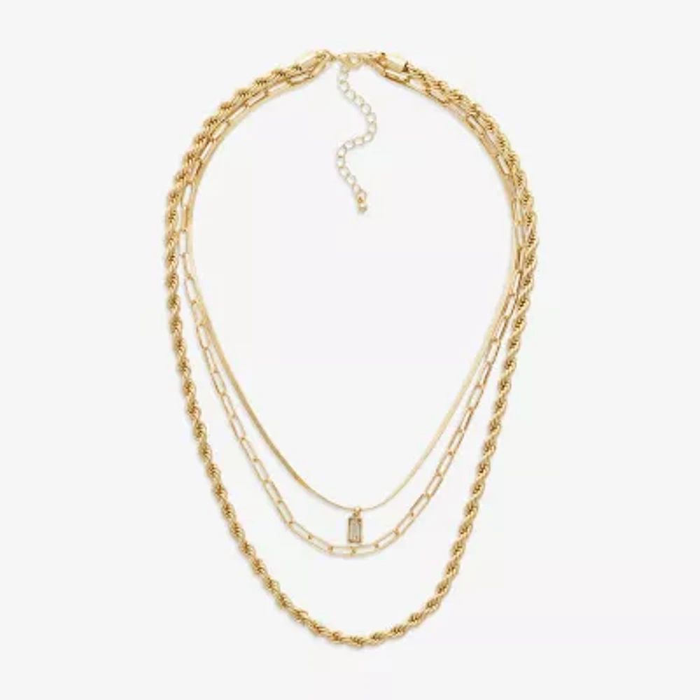 Mixit Womens Hypoallergenic 20 Inch Strand Necklace