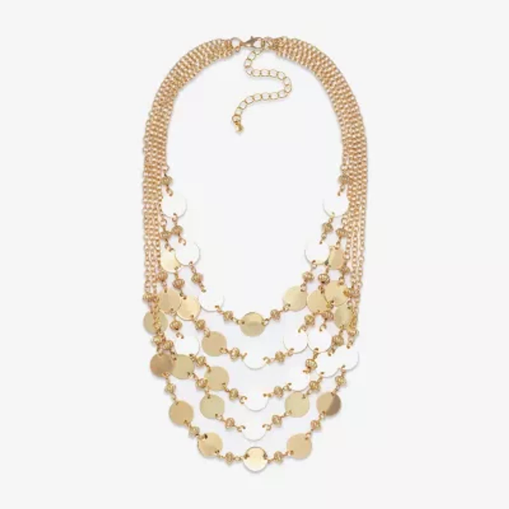 Bold Elements Womens 28 Inch Statement Necklace