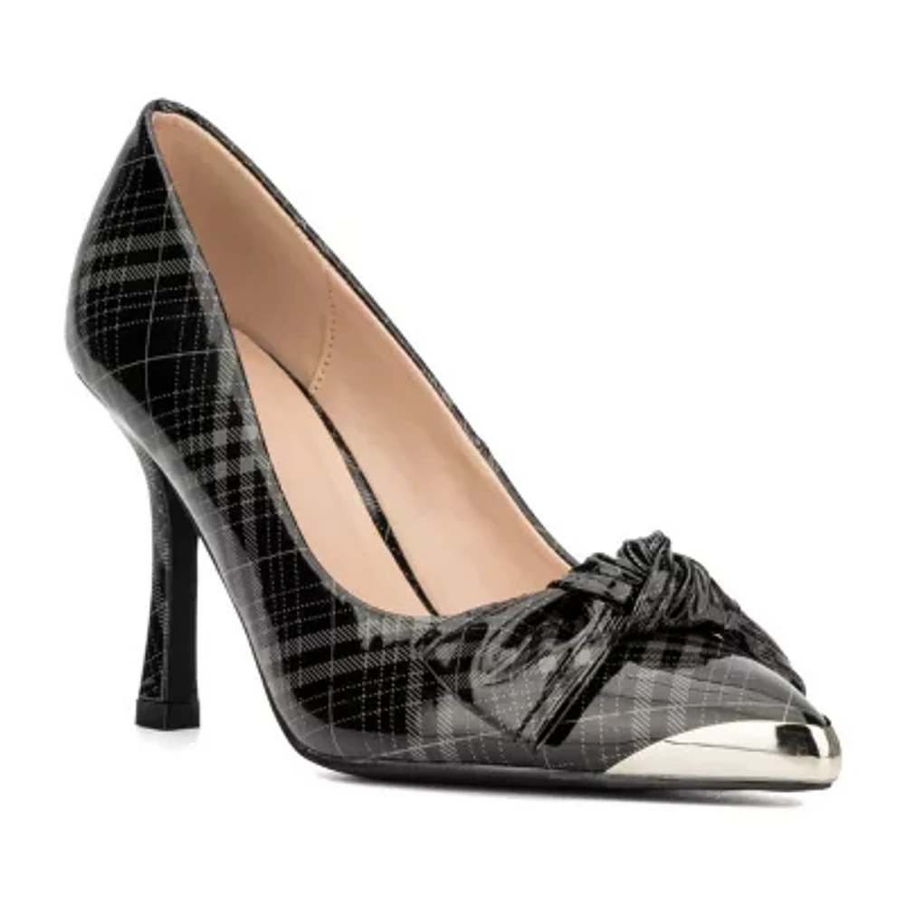 New York & Company Wendys Womens Pointed Closed Toe Stiletto Heel Pumps