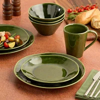 Certified International Verde 4-pc. Stoneware Salad Plate