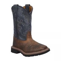 Dan Post Little & Big Kid Boys Brantley Block Heel Cowboy Boots