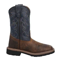 Dan Post Little & Big Kid Boys Brantley Block Heel Cowboy Boots