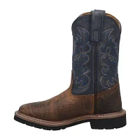 Dan Post Little & Big Kid Boys Brantley Block Heel Cowboy Boots
