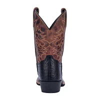 Dan Post Little & Big Kid Boys River Stacked Heel Cowboy Boots
