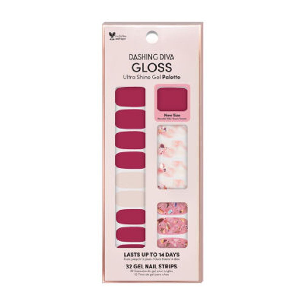 Dashing Diva Gloss Ultra Shine Gel Palette Bug Off Nail Appliques